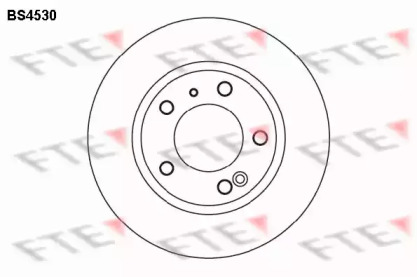 Тормозной диск (FTE: BS4530)