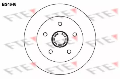 Тормозной диск (FTE: BS4646)