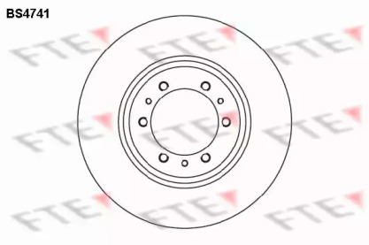 Тормозной диск (FTE: BS4741)