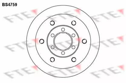 Тормозной диск (FTE: BS4759)