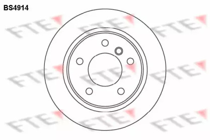Тормозной диск (FTE: BS4914)