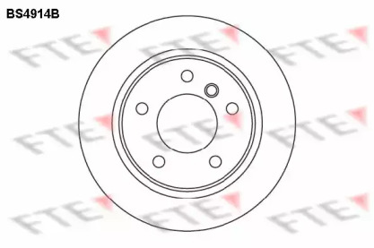Тормозной диск (FTE: BS4914B)