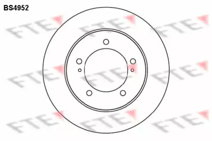 Тормозной диск (FTE: BS4952)