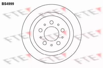 Тормозной диск (FTE: BS4999)
