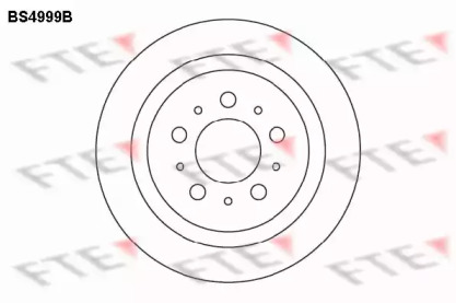 Тормозной диск (FTE: BS4999B)