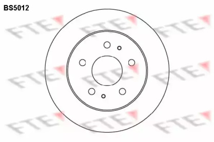 Тормозной диск (FTE: BS5012)
