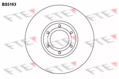 Тормозной диск (FTE: BS5163)