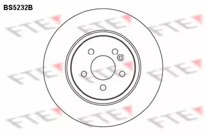 Тормозной диск (FTE: BS5232B)
