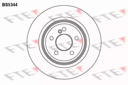 Тормозной диск (FTE: BS5344)