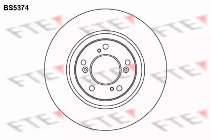 Тормозной диск (FTE: BS5374)