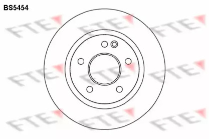 Тормозной диск (FTE: BS5454)