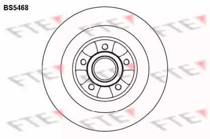 Тормозной диск (FTE: BS5468)