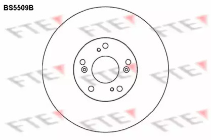 Тормозной диск (FTE: BS5509B)