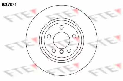 Тормозной диск (FTE: BS7071)