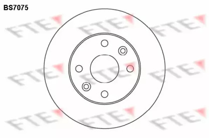 Тормозной диск (FTE: BS7075)