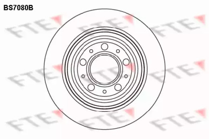 Тормозной диск (FTE: BS7080B)