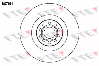 Тормозной диск (FTE: BS7081)