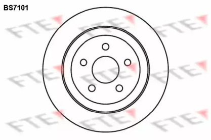 Тормозной диск (FTE: BS7101)