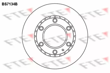 Тормозной диск (FTE: BS7134B)