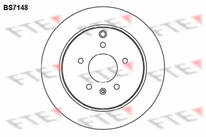 Тормозной диск (FTE: BS7148)