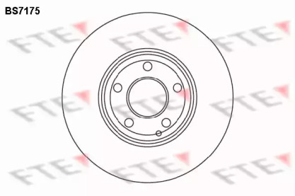 Тормозной диск (FTE: BS7175)