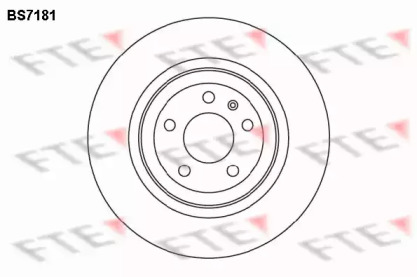Тормозной диск (FTE: BS7181)