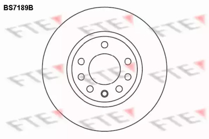 Тормозной диск (FTE: BS7189B)
