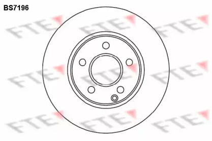 Тормозной диск (FTE: BS7196)