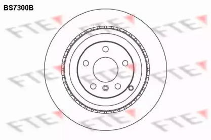 Тормозной диск (FTE: BS7300B)