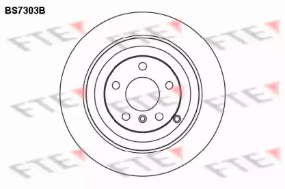 Тормозной диск (FTE: BS7303B)