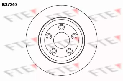 Тормозной диск (FTE: BS7340)