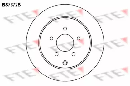 Тормозной диск (FTE: BS7372B)