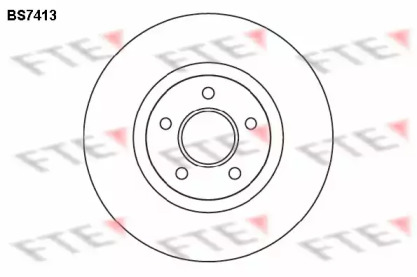 Тормозной диск (FTE: BS7413)