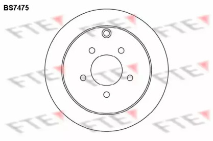 Тормозной диск (FTE: BS7475)