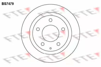 Тормозной диск (FTE: BS7479)