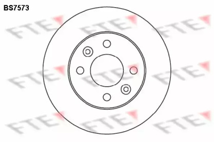 Тормозной диск (FTE: BS7573)
