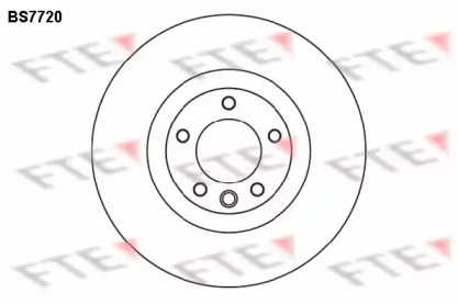 Тормозной диск (FTE: BS7720)