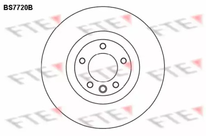 Тормозной диск (FTE: BS7720B)