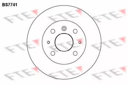 Тормозной диск (FTE: BS7741)
