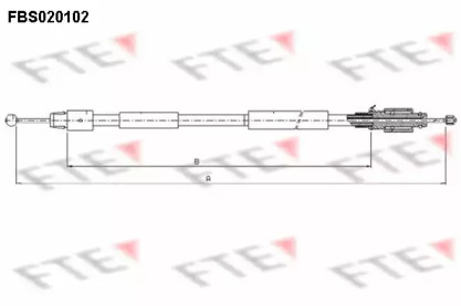 Трос (FTE: FBS020102)