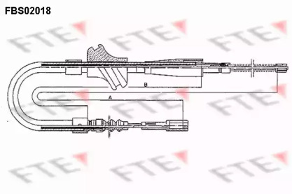 Трос (FTE: FBS02018)