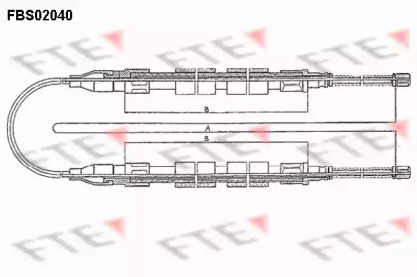 Трос (FTE: FBS02040)