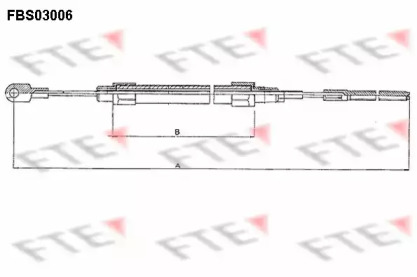 Трос (FTE: FBS03006)