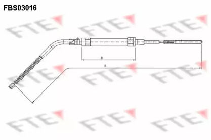 Трос (FTE: FBS03016)