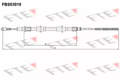 Трос (FTE: FBS03019)