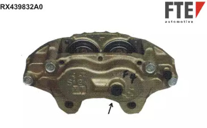 Тормозной суппорт (FTE: RX439832A0)