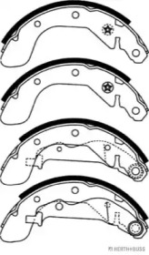 Комлект тормозных накладок (HERTH+BUSS JAKOPARTS: J3500907)