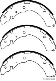 Комлект тормозных накладок (HERTH+BUSS JAKOPARTS: J3505043)