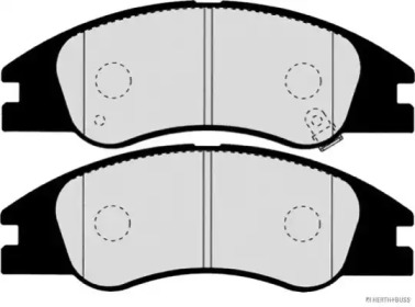 Комплект тормозных колодок (HERTH+BUSS JAKOPARTS: J3600326)