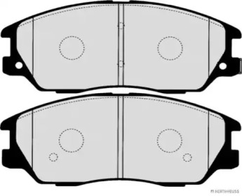 Комплект тормозных колодок (HERTH+BUSS JAKOPARTS: J3600328)
